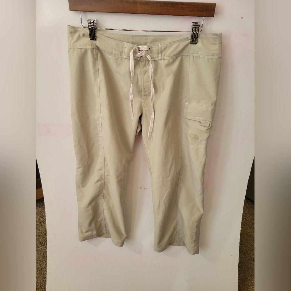 Women's The North Face Lightweight Tank Hiking Camping Pants W/Drawstring Sz 6
